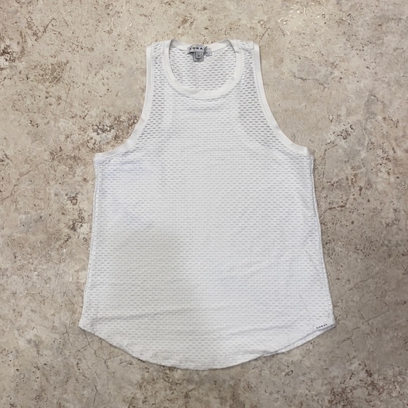Koral Tops - Koral Small Workout Mesh Tank